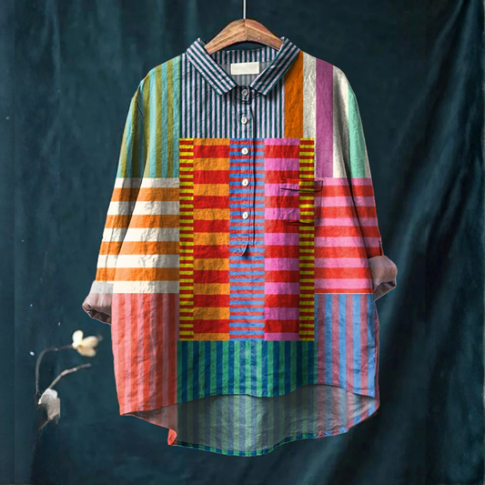 アイラ – カラーブロックストライプ