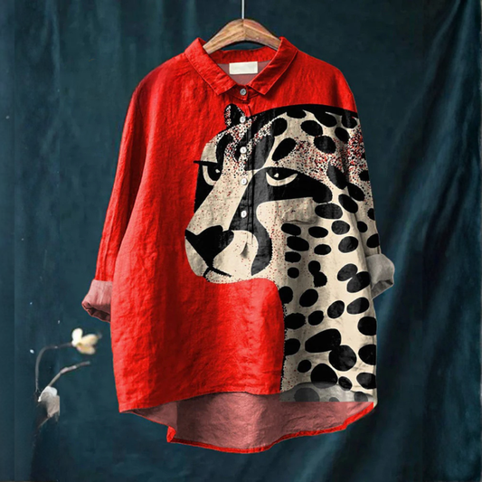 ナラ – ボールドレオパードプリント